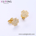 95557 Top selling product wholesale beautiful flower stud earring daily wear gold earrings